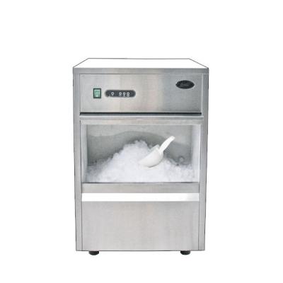 China Hotel stainless steel automatic compressor cooling portable home ice flaker ice maker making machine for sale