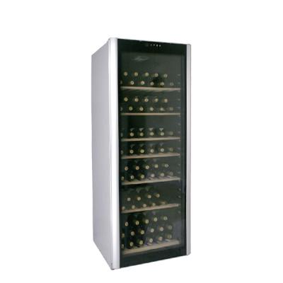 China Hotel OEM single zone wine cooler large cooler refrigerator for vintry cellar bodega for sale