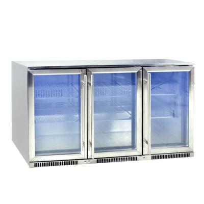 China Hotel ultra large capacity high quality built-in rack door refrigerators glass cooler for sale for sale