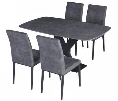 China Modern Popular High Quality Modern Dining Room Furniture Modern Dining Table Set for sale