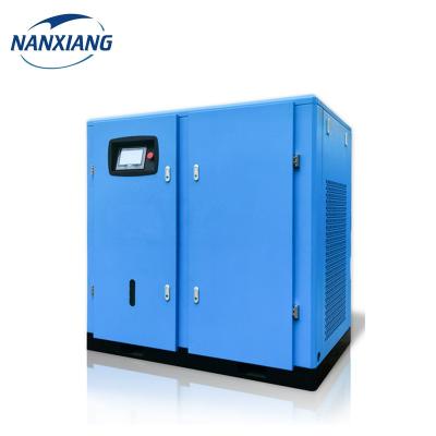 China Scroll Compressor Air 110kw 150hp 2 Stage Low Pressure 7 Bar Screw Air Compressor for sale