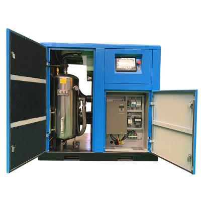 China 22kw Oil Free Screw Air Compressor Oil Free Water Lubricating Industrial Compressors For PET Blowing for sale