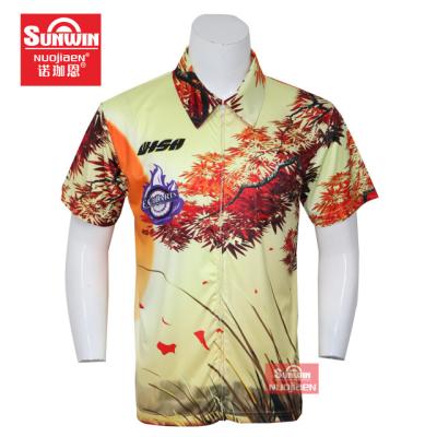 China Hot 2022 Design Mens Anti Shrink Custom Darts Polo Shirt Sublimated Darts Tank Top Polyester Quick Dry Tank Top for sale