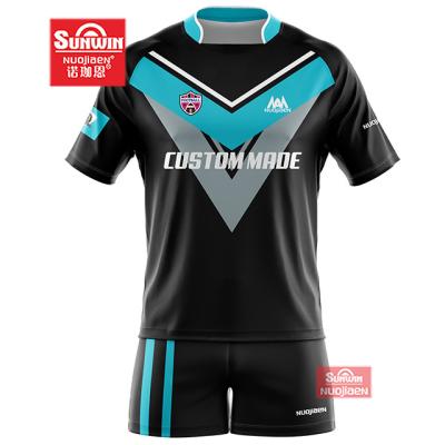 China Wholesale Antibacterial Customized Print Original Cheap Rugby Tops Kits Sublimation Rugby Tank Tops Custom Design for sale