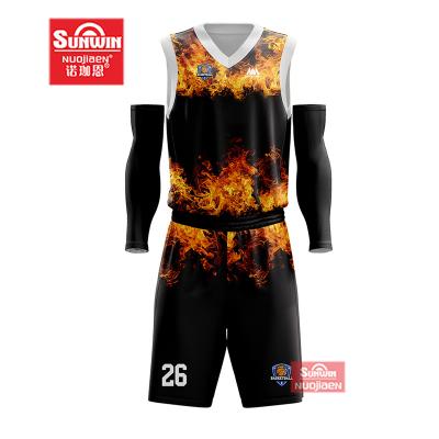 China Youth Antibacterial Wholesale Sublimation Basketball Cheap Custom Reversible Tank Top for sale