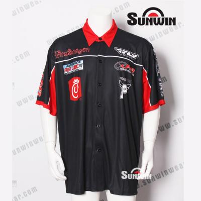 China Custom Anti-UV Sublimation Motorcycle Tank Top, Racing Suit, Motorcycle Racing Shirt for sale