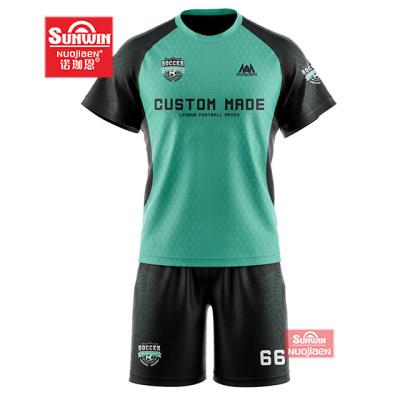 China Shirts & Tops Custom Reversible Sublimation Printed Team Jerseys Football Uniform Cheap Mens Soccer Jersey Set for sale