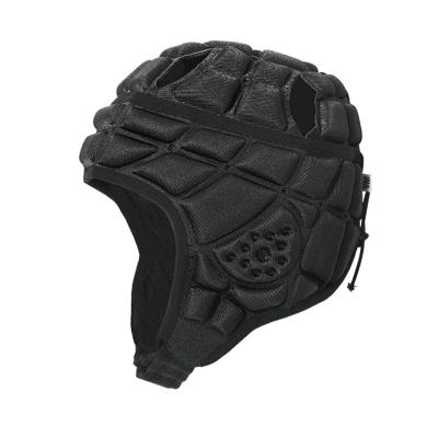 China Protective Soft Eva Foam Rugby Head Wear Sports Helmet Flexible Rugby Headgear for sale