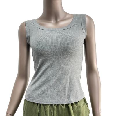 China Breathable Tank Top Women Sleeveless T-Shirt Vest for sale