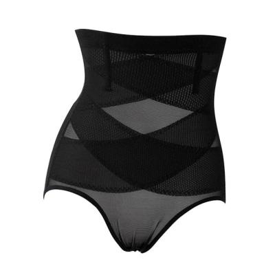 China 3d Women Breathable Seamless Panties High Waist Briefs Sexy Briefs High Waist With Cross Compression Belly Belt Shapewear for sale