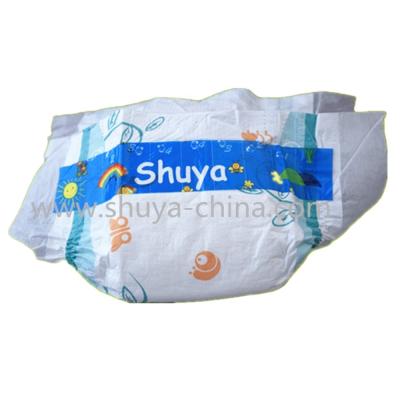 China OEM Plain Weave Factory Own Brand Shuya Baby M Size Diaper for sale