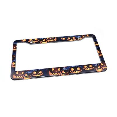 China UV Resistant High Quality Car License Plate Frame ABS Plastic Car Number License Plate Frame Car License Plate Frame for sale