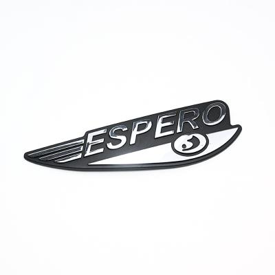 China Waterproof+Eco-friendly Waterproof 3d Car Emblem Plastic Logo Strong Glue Self-adhesive Chrome Letters ABS Chrome Car Badge for sale