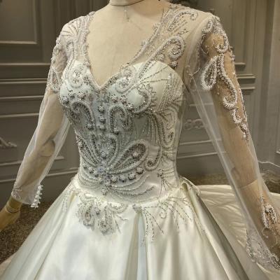 China High Casual Fashion Off Shoulder Ladies Elegant Wedding Dress for sale