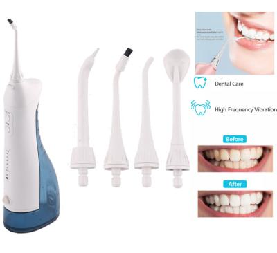 China 2021 Flosser Water Flosser Factory Price Outdoor USB Oral Rechargeable Water Flosser 300Ml Portable Dental Cordless Jet With 5 Modes for sale