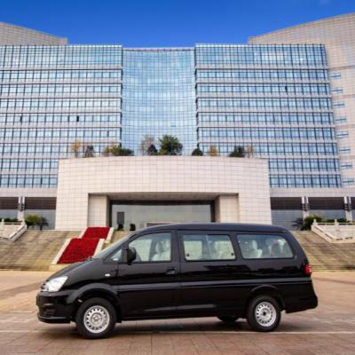 China Dongfeng professional cloth factory business car 11 passenger van mini van mpv m3 for sale