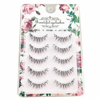 China Individual Mink Eyelashes Fluffy False Eyelash Long Lash Extension Kit Wholesale 3D False Curly Natrual for sale