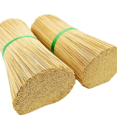 China Round Agarbatti Non-Stick Bamboo Stick Incense Making Stick Natural Bamboo Incense Bamboo Sticks for sale