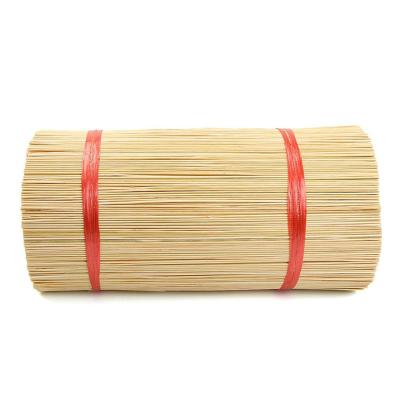 China 1.3mm raw material non-stick bamboo stick for incense for sale