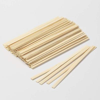 China Sustainable Disposable Eco Friendly Coffee Stirrers Biodegradable Bamboo Drink Stirring Sticks for sale