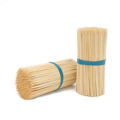 China Heat Resistance Long BBQ Grill Bamboo Popsicle Stick for sale