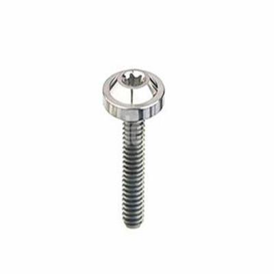 China Hexalobular socket factory supplier M6 colored trox pan head titanium screw for sale