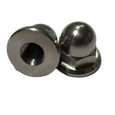 China Heavy Industry M3 M10 TITANIUM HEX DOMED NUTS for sale