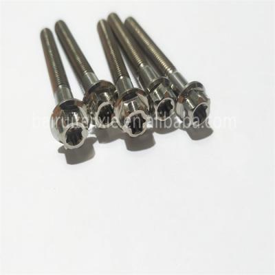 China HEX racing gr5 motorcycle titanium bolts for racing titanium bolt for sale