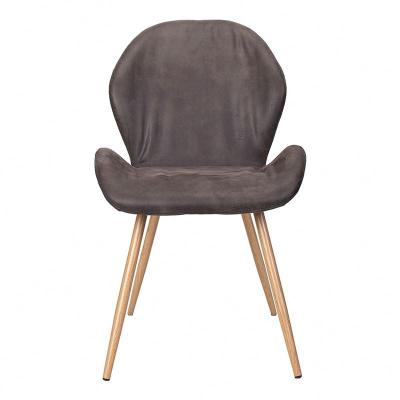 China Durable PU Restaurant Furniture Comfortable Contemporary PU Leather Nordic Dining Chair for sale