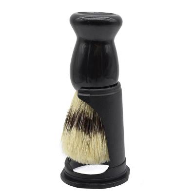 China 2 Pcs Set Portable Travel Shaving Brush Hair Brush Men Shaving Tools Factory for sale