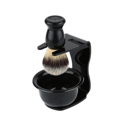 China Shaving Makeup Brush Hotel Shaving Kit Cheap and Good Disposable Nylon Travel Hotel Travel Shaving Kit Brush for sale