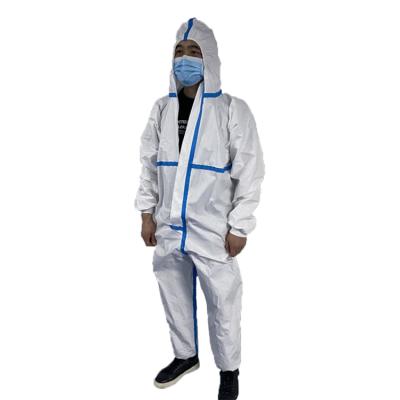 China Wholesale Hospital Suit Medical Care Factory Supply Disposable Protective Coverall Clothing Protective Suit for sale