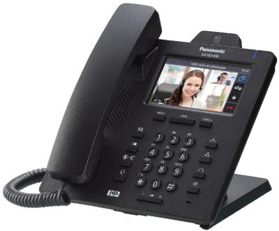 China Desktop Panasonic KX-HDV430 SIP Phone 16 Accounts Flexible Communication 24 Function Keys PSI Built-in Video Camera and Video for sale