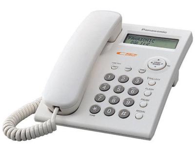 China Panasonic KX-TSC11 Single Line Phone Work With PABX Attached Line LCD CID 50 Station Speed ​​Dial 2 Display KX TSC-11 for sale