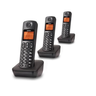 China Multiple Headset Speakerphone Backlit Handsets UNIDEN AT3100-3 LCD 10 Name Number CID Handset Locator for sale