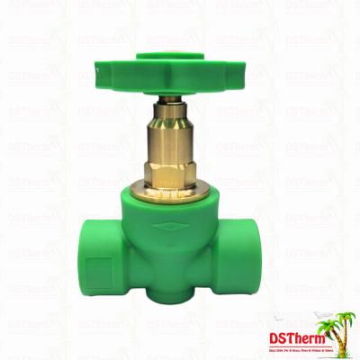 China Water Supplying Ppr Gate Valve Soft Seal Type Plastic PPR Concealed Valve Ppr Gate Valve à venda