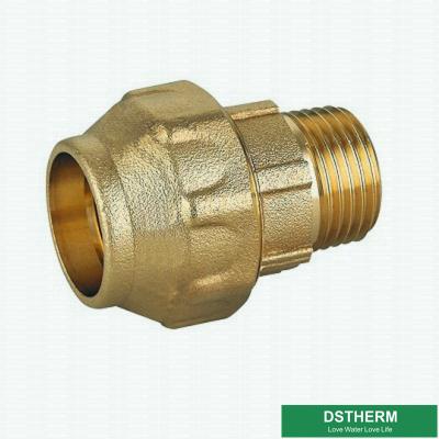 China Male Threaded Coupling Screw PE Fittings Brass  PE Compression Fittings Pex Fittings For Pex Aluminum PE Pipe for sale