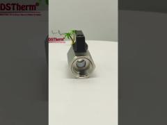 Nickel Plated Mini Ball Valve For Plumbing System 1/2“ Corrosion Resistance Space Efficiency