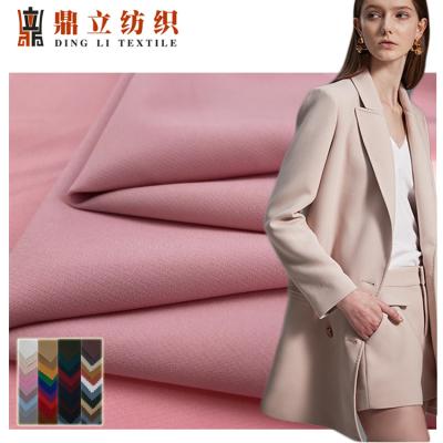 China Factory Good Quality Breathable 150D Double Deck Polyester Spandex Suppliers Fashion Fabrics Fabric Polyester Wholesale With Factory Price for sale