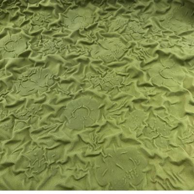 China Stretch Good Quality Crush Velvet Fabric Flowers Wave Crinkle Crepe Fabric For Lady Fashion Dress/Shirt With Reasonable Price for sale