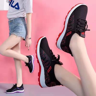 China Cushioning Hongyan Wholesale spot large size women's shoes low top thick sole canvas shoes hot sale platform sole women's sneakers for sale