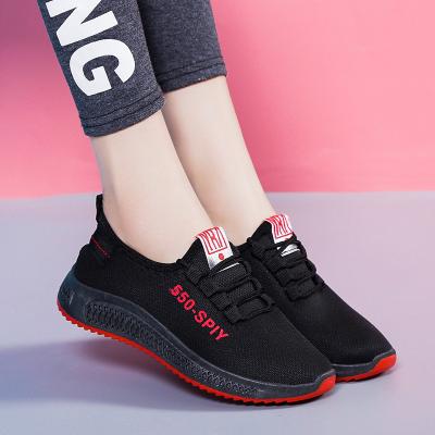 China Cushioning Hongyan Women's shoes Breathable mesh surface casual sports shoes Light running shoes for sale