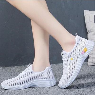 China Cushioning Hongyan New women's shoes fashion running network casual Korean version soft sole small white shoes for sale