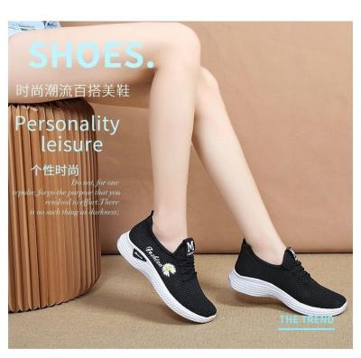 China Cushioning Hongyan New network women's shoes casual running sports shoes Korean version of the trend breathable network shoes for sale