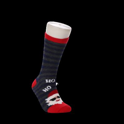 China Breathable Socks Christmas Funny Black Custom Design Logo Unisex Men Cotton Dress Socks for sale