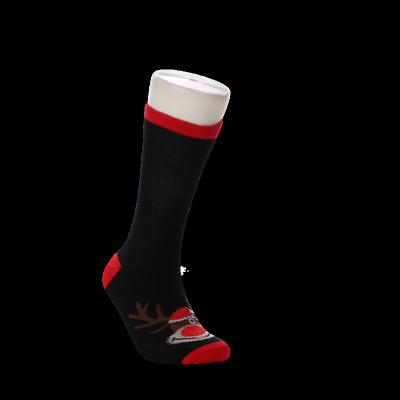 China Breathable Cotton Men's Custom Design Logo Black Socks Children Comfortable Socks Spandex for sale