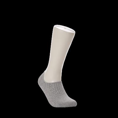 China QUICK DRY Breathable Invisible Crew Bangs Solid Color Gray Women Dress Socks Summer for sale