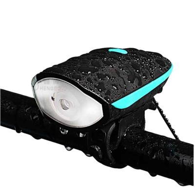 China Bike Light With Horn LED Speaker Light USB Rechargeable Bike Light With High DB Horn for sale