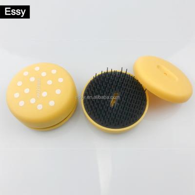 China Detangler Contract Personalized Custom Hair Brush Round Detangling Hair Brush for sale