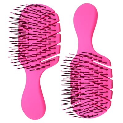 China Disposable Custom Original Detangler Mini Kids Baby Hair Brush for sale